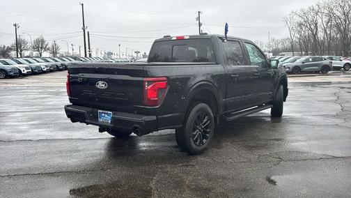 AGATE BLACK METALLIC 2025 Ford F-150 XLT