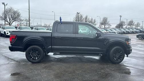 AGATE BLACK METALLIC 2025 Ford F-150 XLT