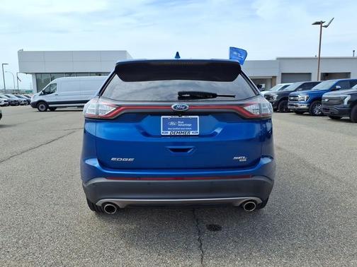 LIGHTNING BLUE METALLIC 2018 Ford Edge SEL