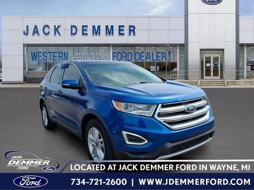 LIGHTNING BLUE METALLIC 2018 Ford Edge SEL