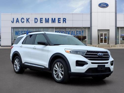 OXFORD WHITE 2020 Ford Explorer XLT