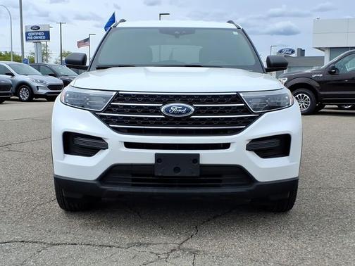 OXFORD WHITE 2020 Ford Explorer XLT
