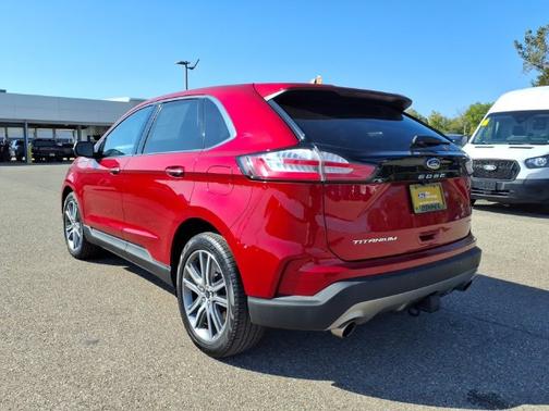 RAPID RED TINTED CC 2023 Ford Edge TITANIUM