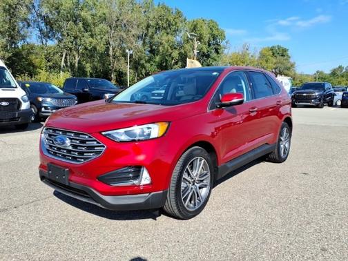 RAPID RED TINTED CC 2023 Ford Edge TITANIUM