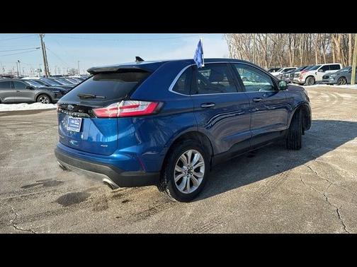 ATLAS BLUE 2023 Ford Edge TITANIUM