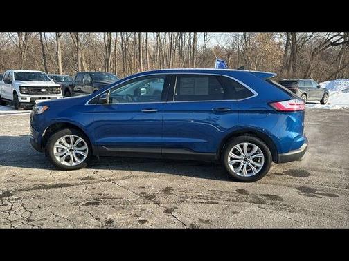 ATLAS BLUE 2023 Ford Edge TITANIUM