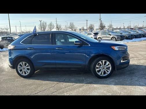 ATLAS BLUE 2023 Ford Edge TITANIUM