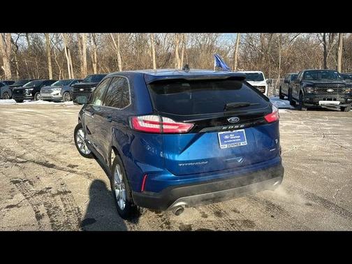 ATLAS BLUE 2023 Ford Edge TITANIUM