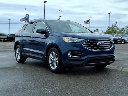 DARK PERSION GREEN 2020 Ford Edge SEL