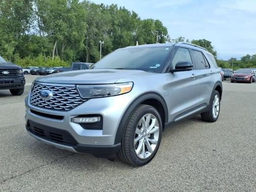 ICONIC SILVER METALLIC 2022 Ford Explorer PLATINUM