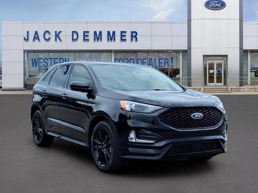 AGATE BLACK METALLIC 2024 Ford Edge ST LINE