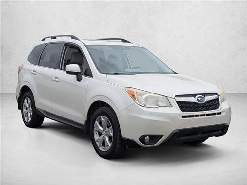 Satin White Pearl 2014 Subaru Forester 2.5i Limited