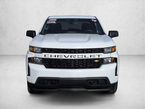 Summit White 2019 Chevrolet Silverado 1500 Custom