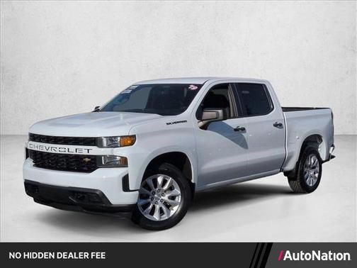 Summit White 2019 Chevrolet Silverado 1500 Custom