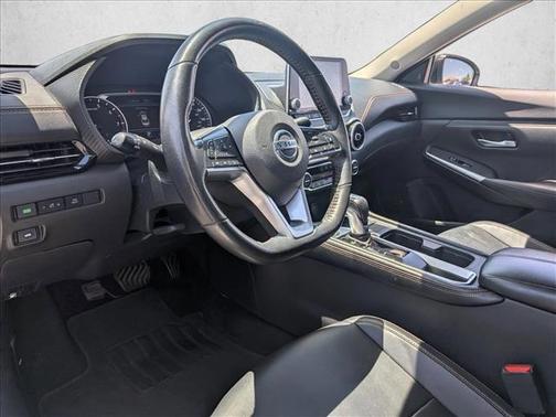 Aspen White/Super Black 2021 Nissan Sentra SR