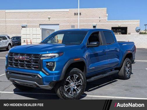 Dynamic Blue Metallic 2023 GMC Canyon AT4