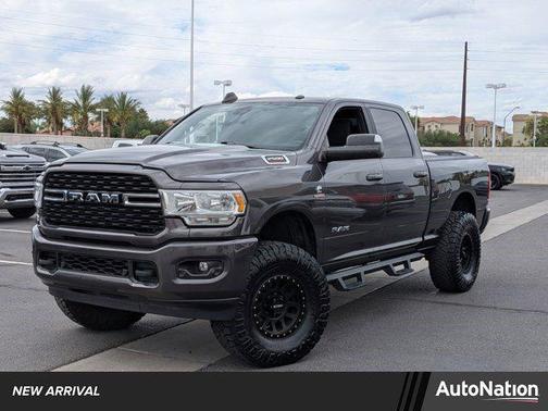 Granite Crystal Metallic Clearcoat 2022 RAM 2500 Big Horn Crew Cab 4x4 6'4' Box