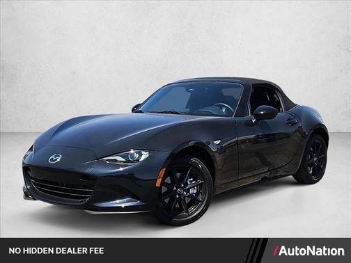 Jet Black Mica 2025 Mazda MX-5 Miata Sport