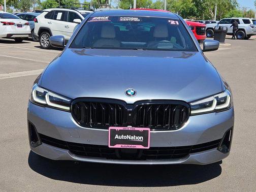 Bluestone Metallic 2021 BMW 540 540i