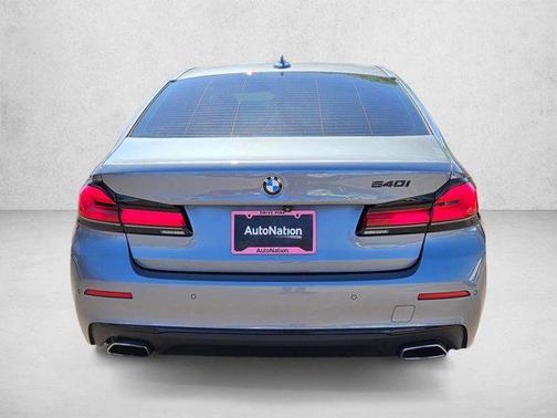 Bluestone Metallic 2021 BMW 540 540i
