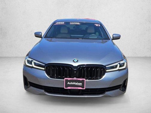 Bluestone Metallic 2021 BMW 540 540i