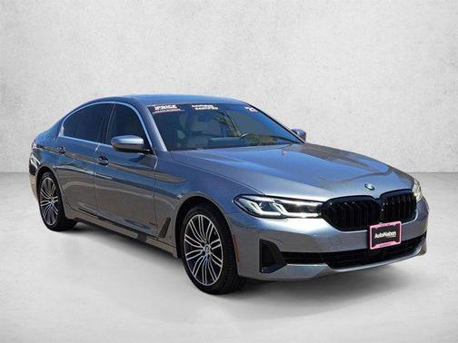 Bluestone Metallic 2021 BMW 540 540i