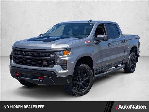 Sterling Gray Metallic 2023 Chevrolet Silverado 1500 Custom Trail Boss