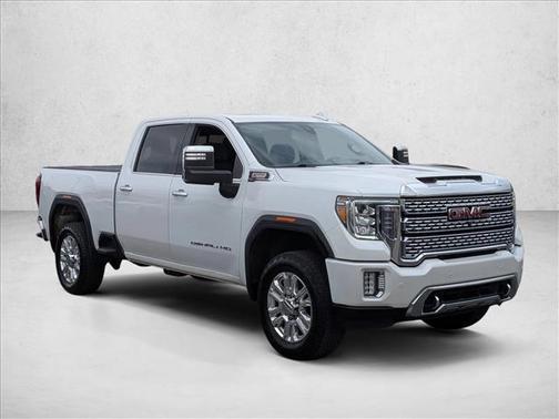 White Frost Tricoat 2022 GMC Sierra 2500 Denali