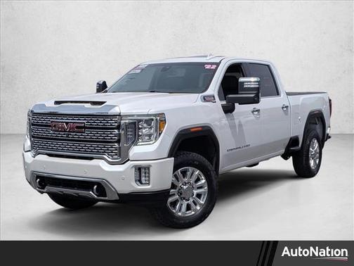 White Frost Tricoat 2022 GMC Sierra 2500 Denali