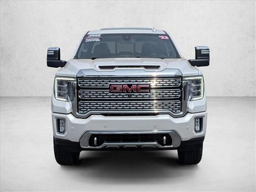 White Frost Tricoat 2022 GMC Sierra 2500 Denali