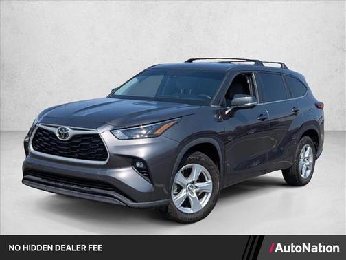 Magnetic Gray Metallic 2023 Toyota Highlander LE