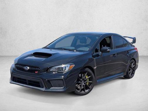 Crystal Black Silica 2019 Subaru WRX STI Limited