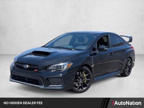Crystal Black Silica 2019 Subaru WRX STI Limited