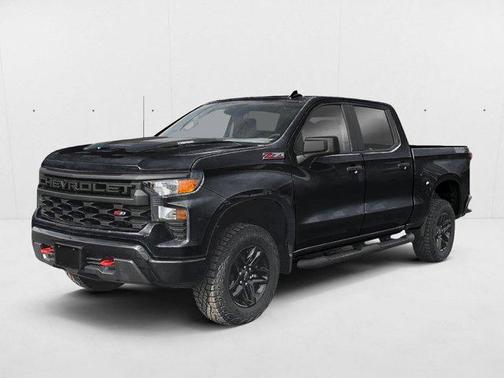 Black 2026 Chevrolet Silverado 1500 Custom Trail Boss