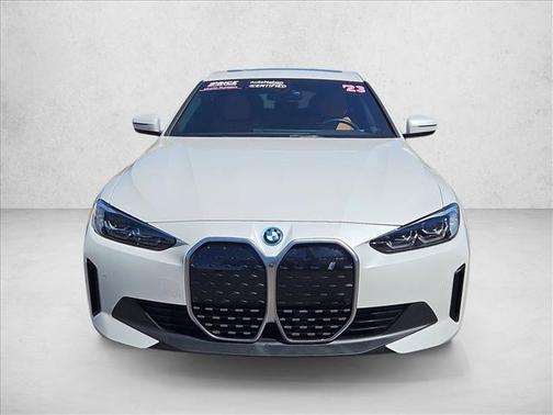 Mineral White Metallic 2023 BMW i4 Gran Coupe eDrive40