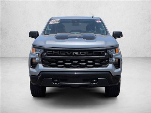 Sterling Gray Metallic 2025 Chevrolet Silverado 1500 Custom Trail Boss