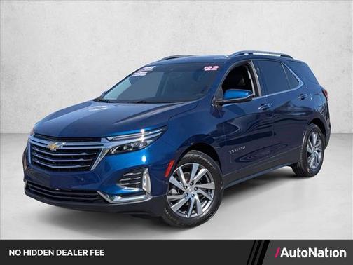 Blue Glow Metallic 2022 Chevrolet Equinox Premier w/1LZ