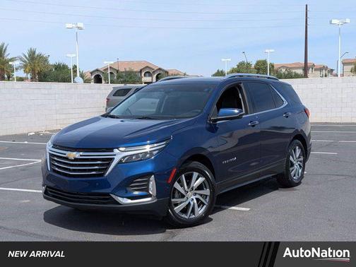Blue Glow Metallic 2022 Chevrolet Equinox Premier w/1LZ
