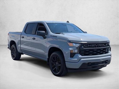 Slate Gray Metallic 2025 Chevrolet Silverado 1500 Custom