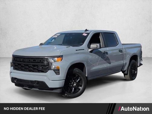Slate Gray Metallic 2025 Chevrolet Silverado 1500 Custom