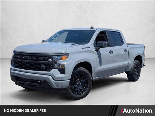 Slate Gray Metallic 2025 Chevrolet Silverado 1500 Custom