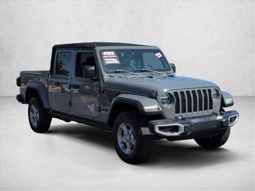 Sting-Gray Clearcoat 2021 Jeep Gladiator Freedom 4x4