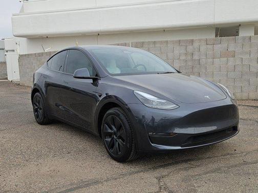 Stealth Grey 2025 Tesla Model Y Long Range Dual Motor All-Wheel Drive
