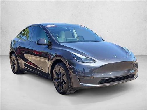 Stealth Grey 2025 Tesla Model Y Long Range Dual Motor All-Wheel Drive