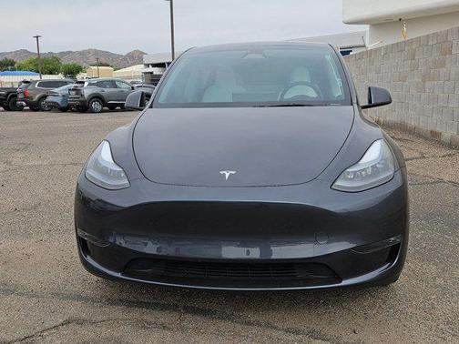 Stealth Grey 2025 Tesla Model Y Long Range Dual Motor All-Wheel Drive