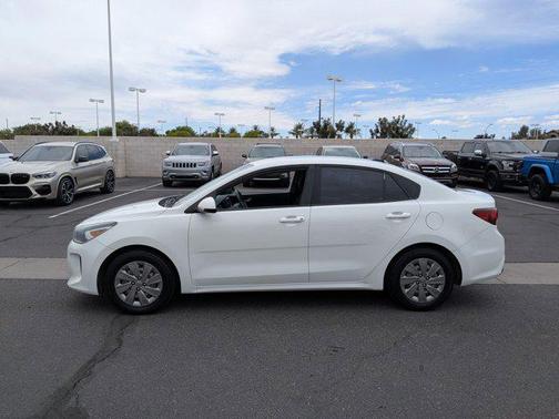 Clear White 2019 Kia Rio S