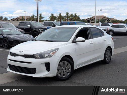 Clear White 2019 Kia Rio S