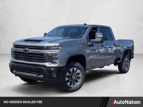 Sterling Gray Metallic 2026 Chevrolet Silverado 2500 Custom