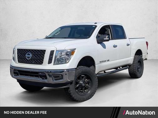 Glacier White 2019 Nissan Titan SV