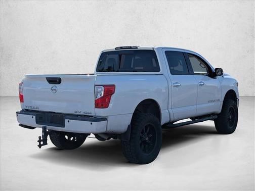 Glacier White 2019 Nissan Titan SV